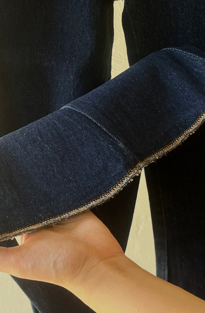 HIGH RISE FISH TAIL JEANS