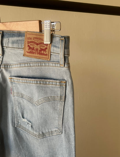 HIGH RISE FLARED BOYFRIEND JEANS