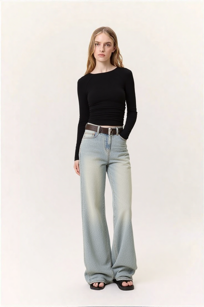WIDE LEG JEANS