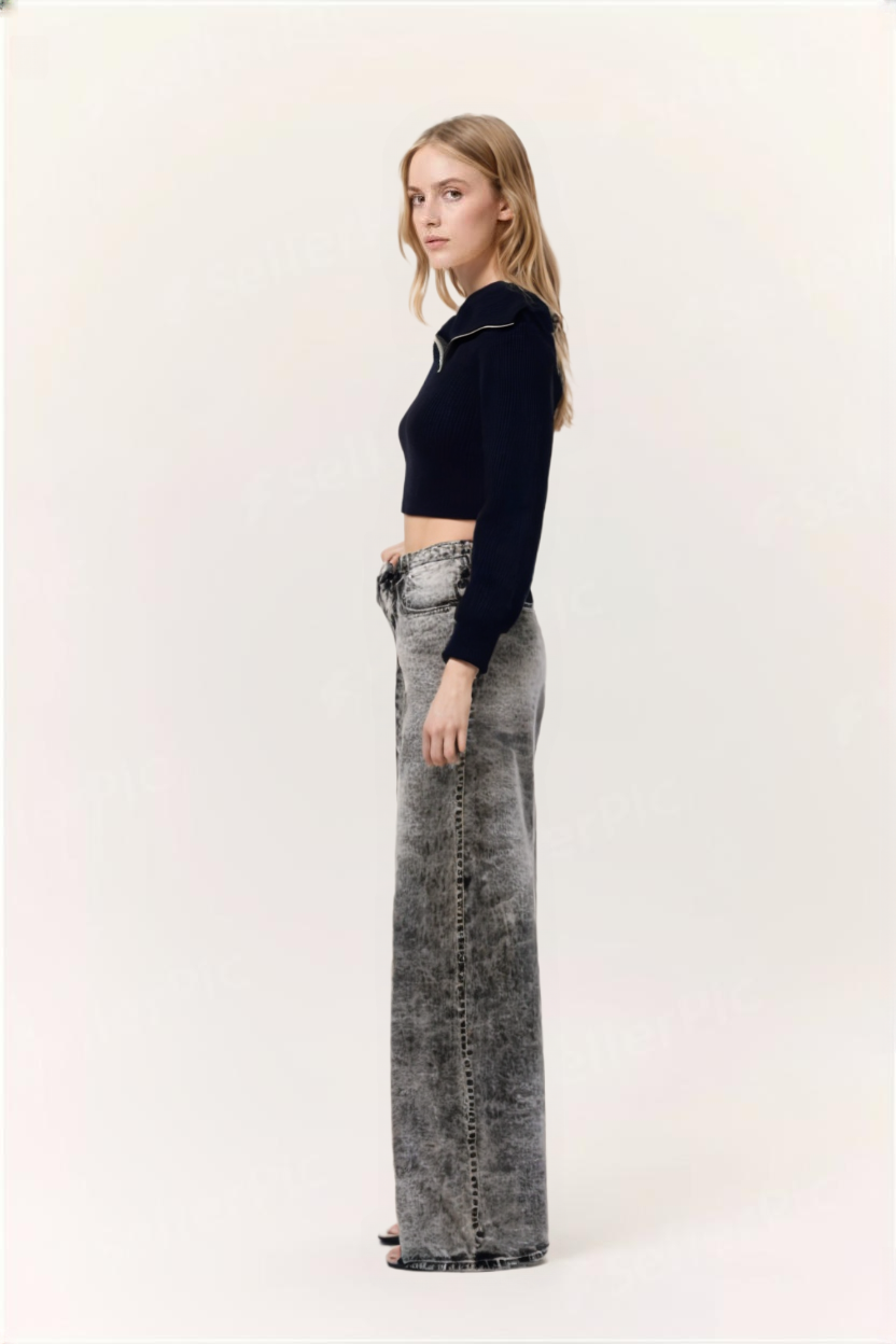 WIDE LEG JEANS
