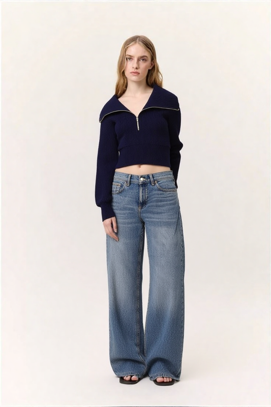 WIDE LEG JEANS