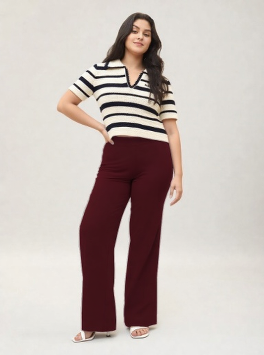 STRETCHABLE SLIM FIT PANTS