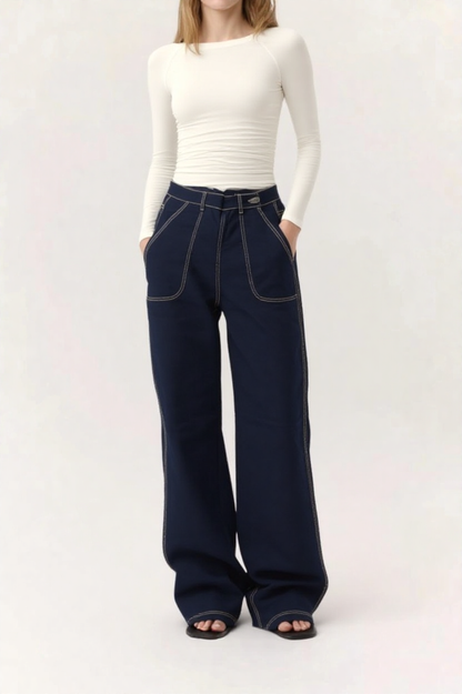 WIDE LEG JEANS